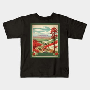 Bathurst Australia Vintage Travel Poster Tourism Art Kids T-Shirt